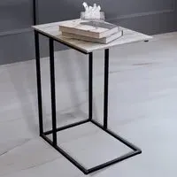 Brooklyn Side Table - Grey, MDF