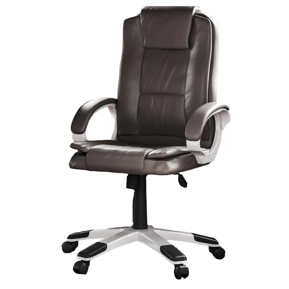 Charlton Office Chair - Brown, PU Leather
