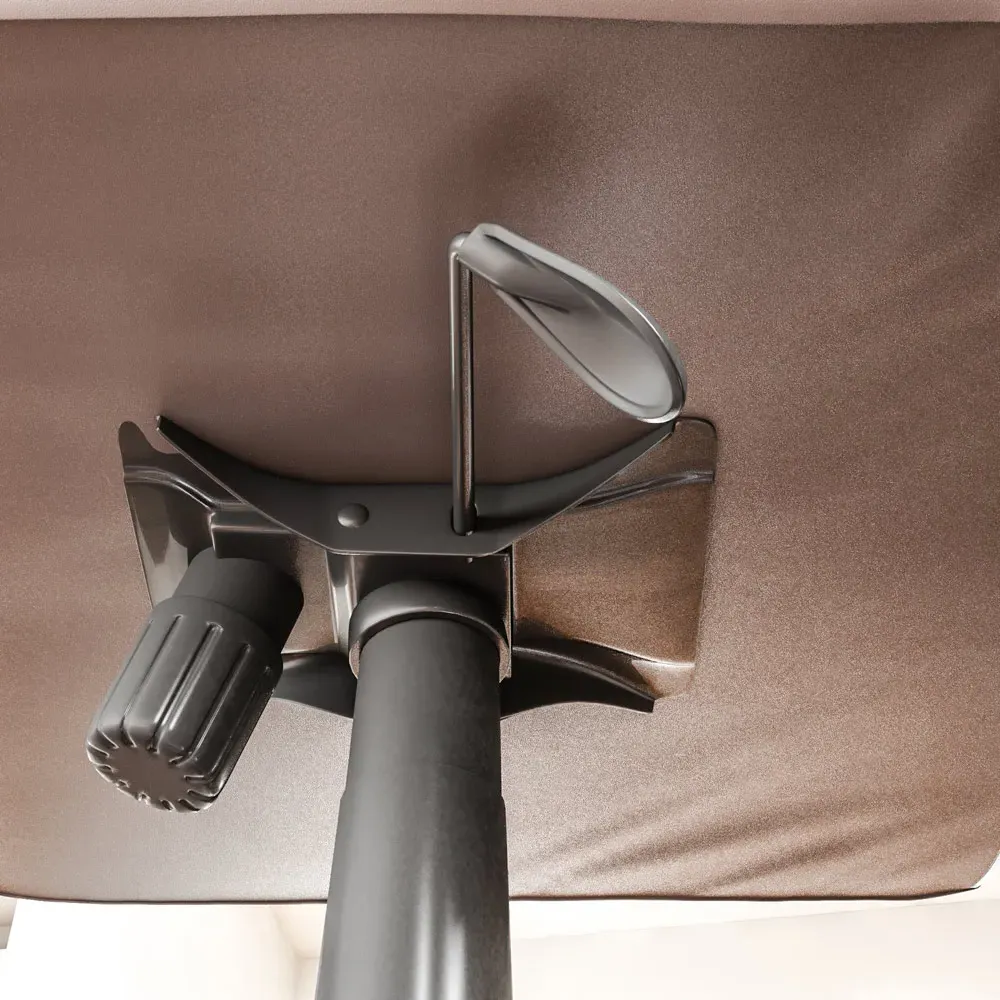 Charlton Office Chair - Brown, PU Leather