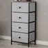 Chorley 4 Drawer Chest of Drawers - Brown, Fabric