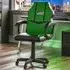 Comet Swivel Gaming Chair with Adjustable Height - Green