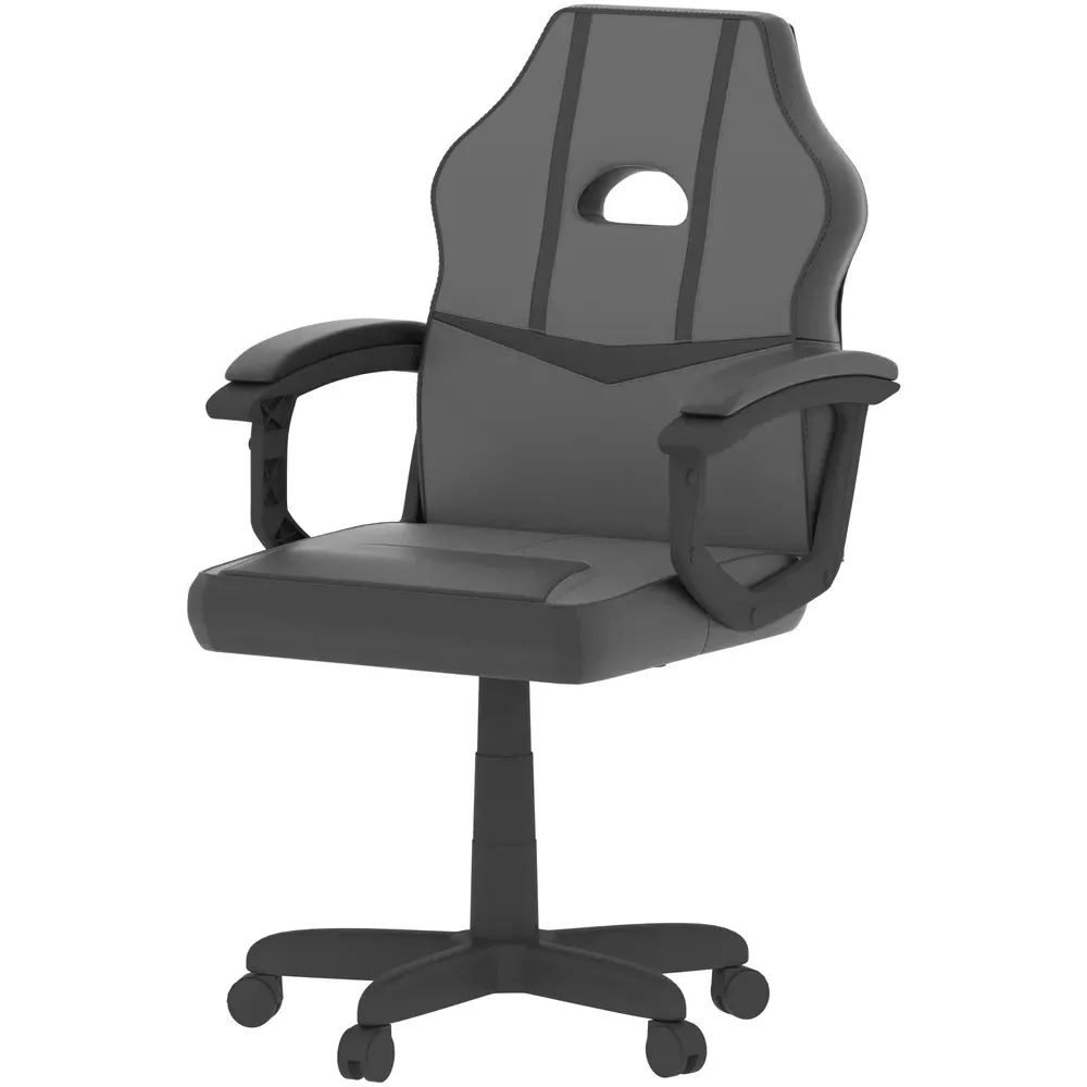 Comet Swivel Gaming Chair with Adjustable Height - Grey