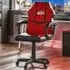 Comet Swivel Gaming Chair with Adjustable Height - Red