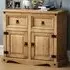 Corona 2 Door 2 Drawer Sideboard - Brown, Pine