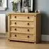 Corona 4 Drawer Chest of Drawers - Brown, Pine