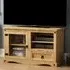Corona Single Door Single Drawer Entertainment Unit - Brown, Pine
