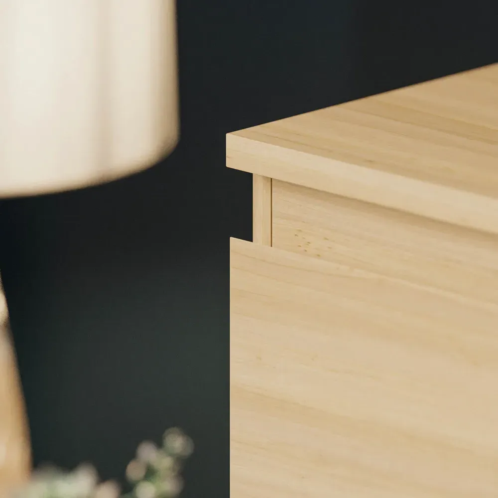 Denver 3-Drawer Chest of Drawers - Brown, Pine