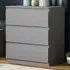 Denver 3 Drawer Chest of Drawers - Grey