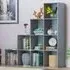 Durham 10-Cube Staircase Storage Unit - Grey, MDF