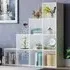 Durham 10-Cube Staircase Storage Unit - White, MDF