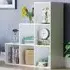 Durham 6-Cube Staircase Storage Unit - White, MDF