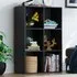 Durham 6 Shelf Cube Storage Unit - Black