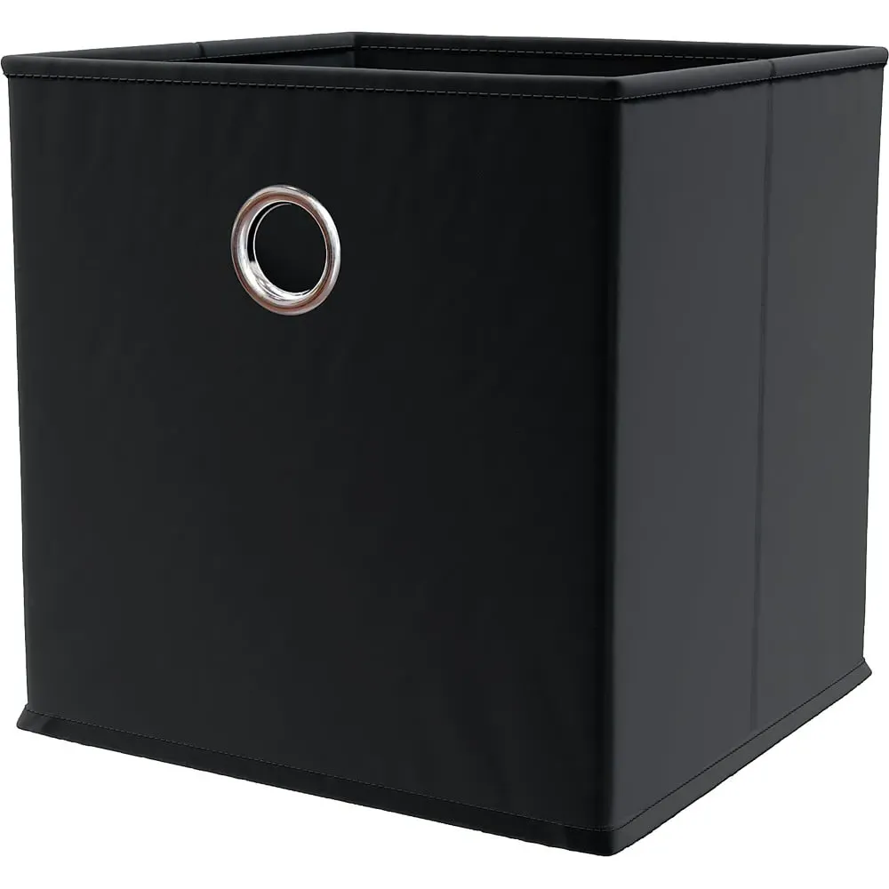 Durham Cube Storage Basket - Black