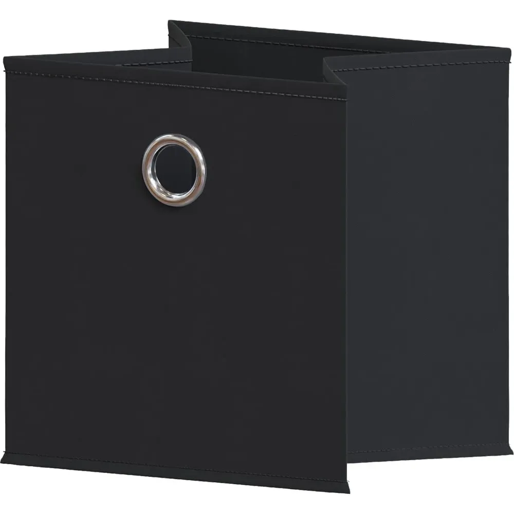 Durham Cube Storage Basket - Black