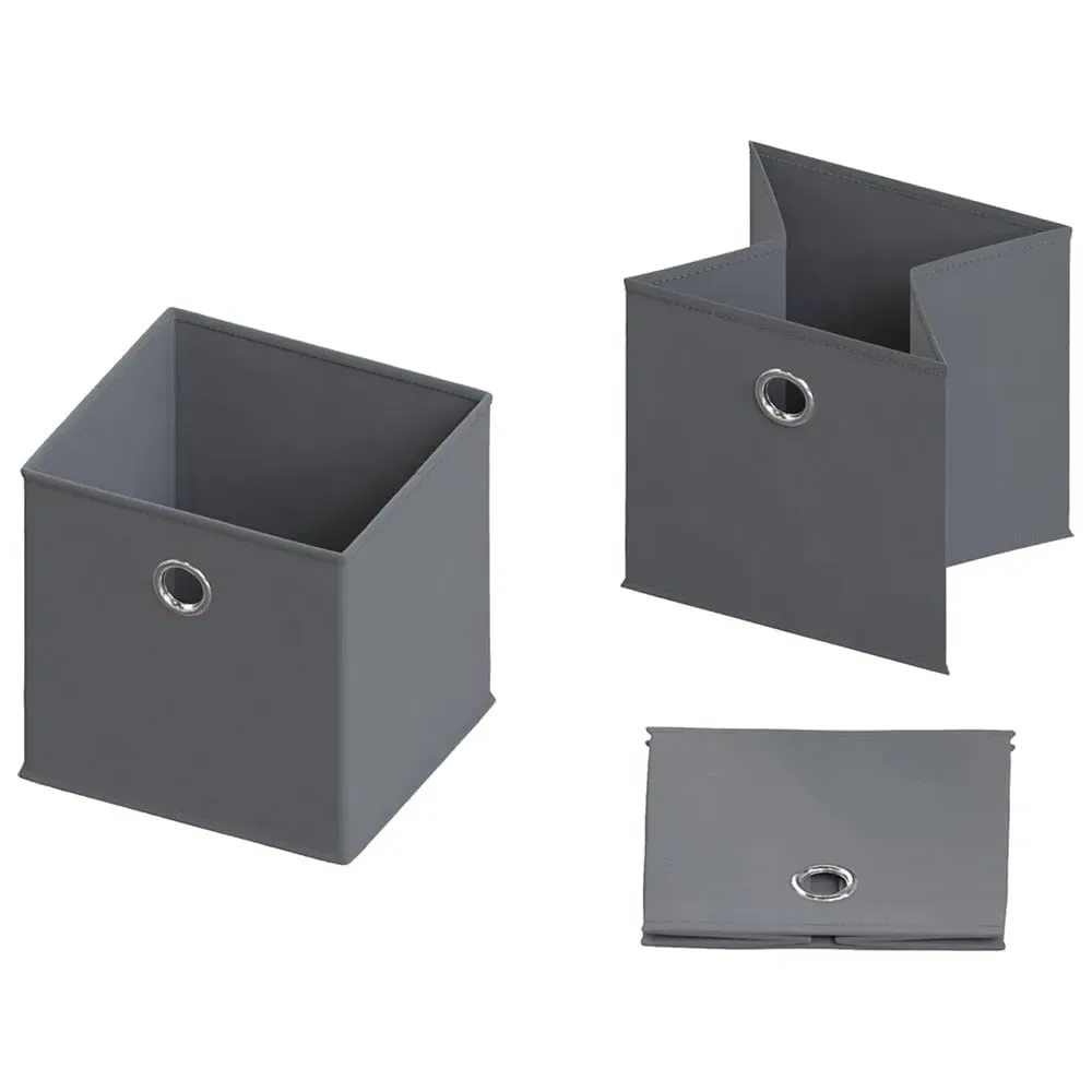 Durham Cube Storage Basket - Grey