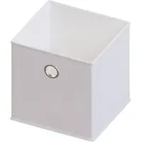 Durham Cube Storage Basket - White