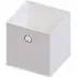 Durham Cube Storage Basket - White