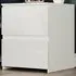 Glinton 2 Drawer Bedside Table - White