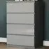 Glinton 4 Drawer Chest of Drawers - Grey