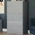 Glinton 5 Drawer Chest of Drawers - Grey