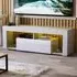 Luna 2 Drawer 2 Shelf LED TV Unit - White