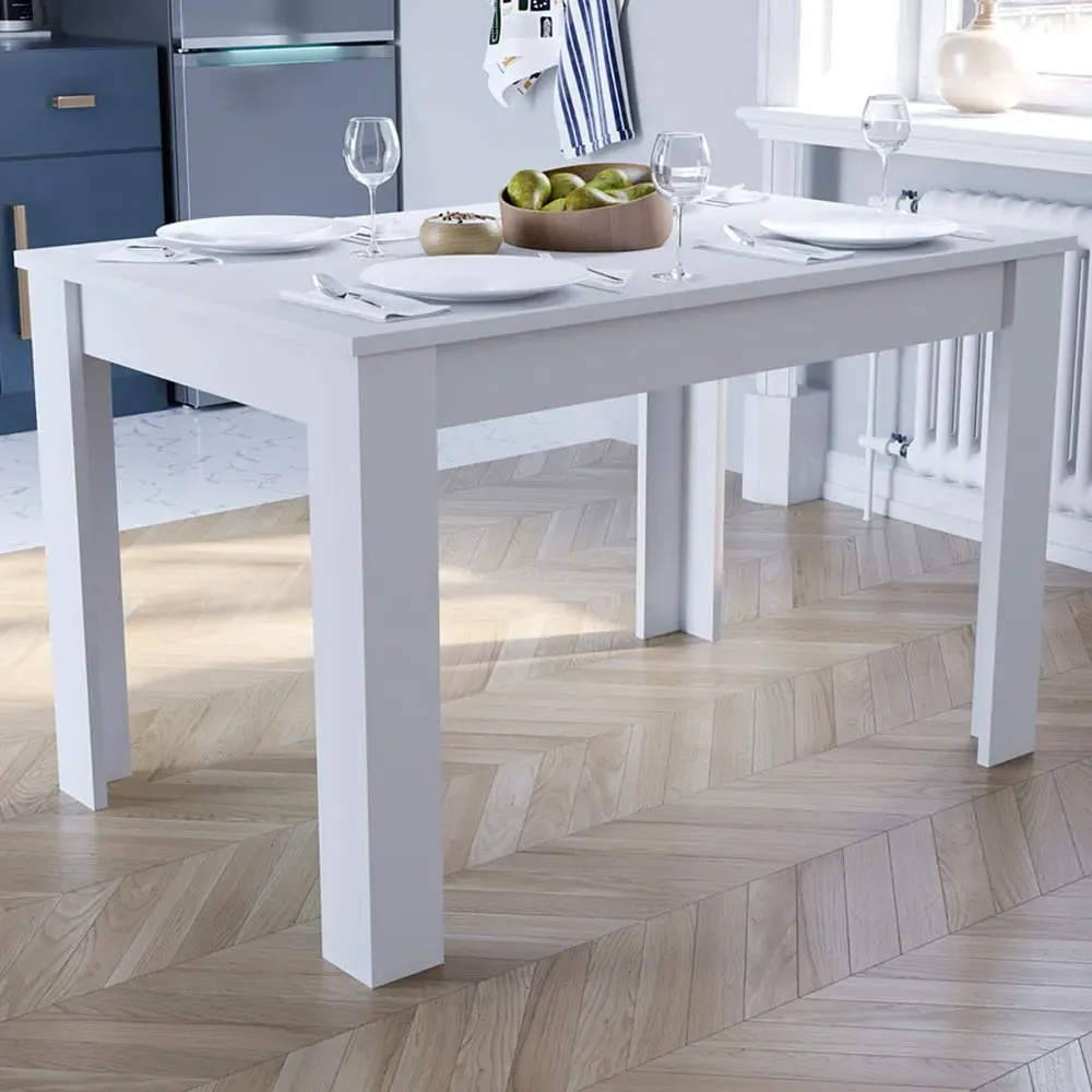 Medina 4-Seater Dining Table - White image