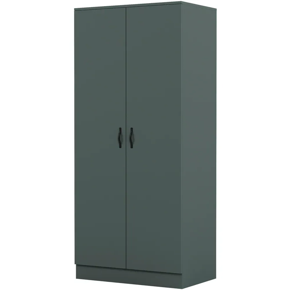 Riano 2 Door Wardrobe - Green