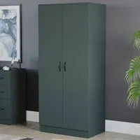 Riano 2 Door Wardrobe - Green