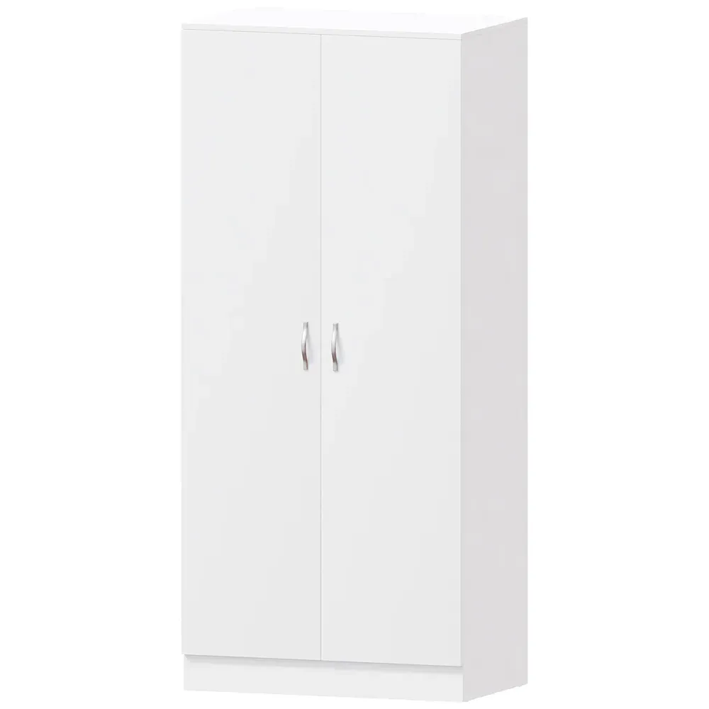 Riano 2 Door Wardrobe - White
