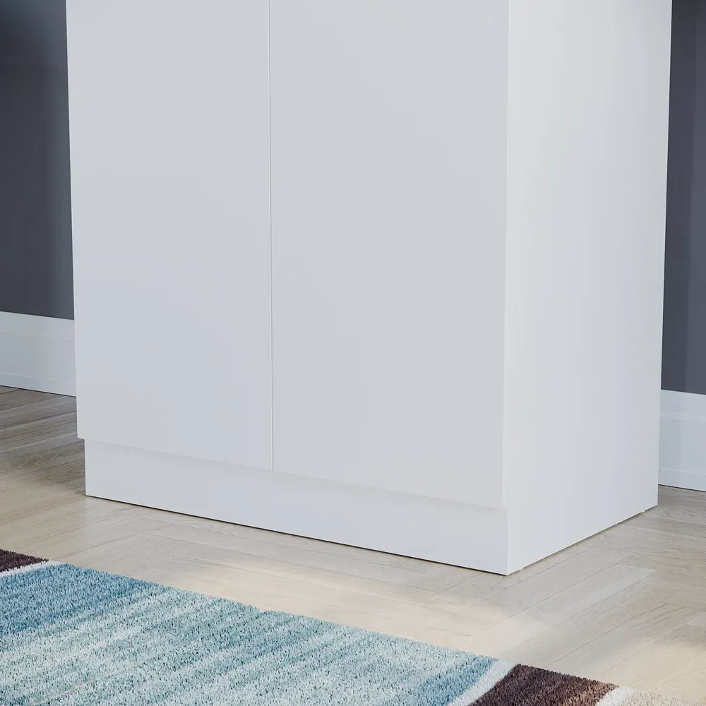 Riano 2 Door Wardrobe - White