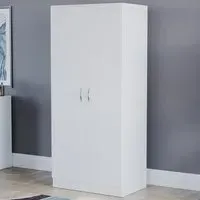 Riano 2 Door Wardrobe - White