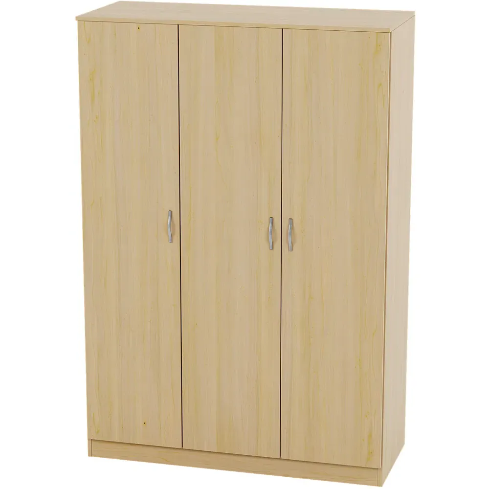 Riano 3 Door Wardrobe - Brown