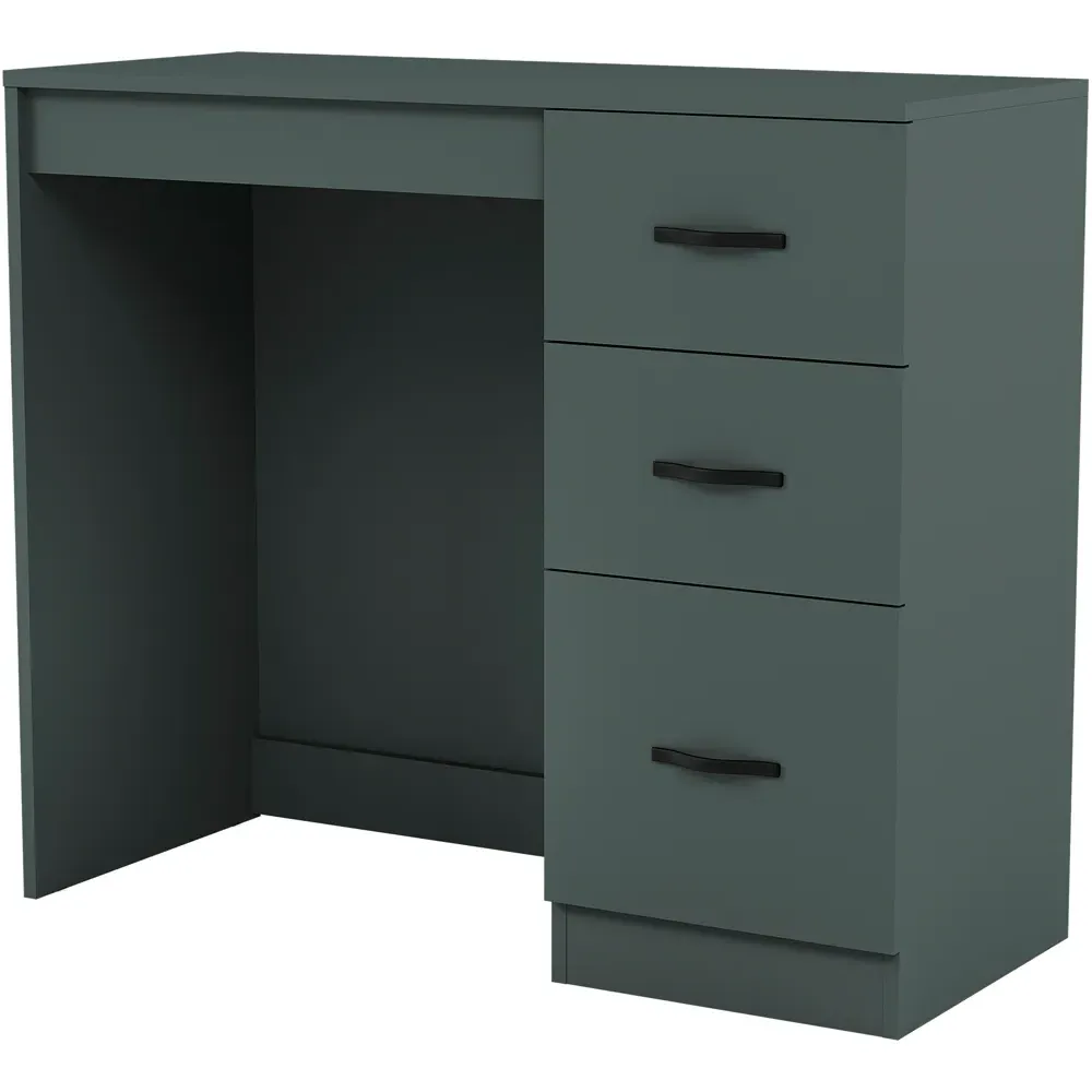 Riano 3 Drawer Dressing Table - Green