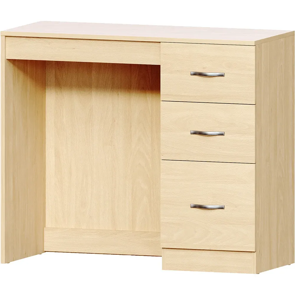 Riano 3 Drawer Dressing Table - Pine