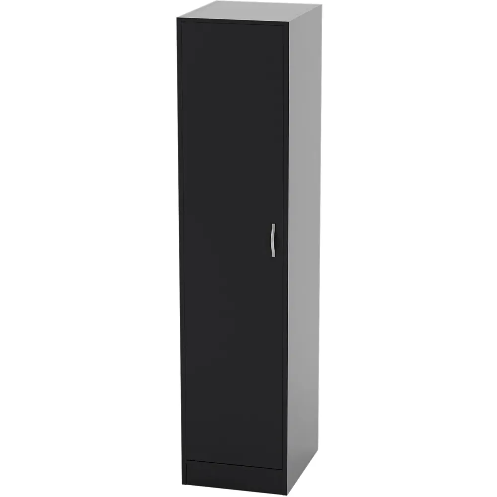 Riano Single Door Wardrobe - Black