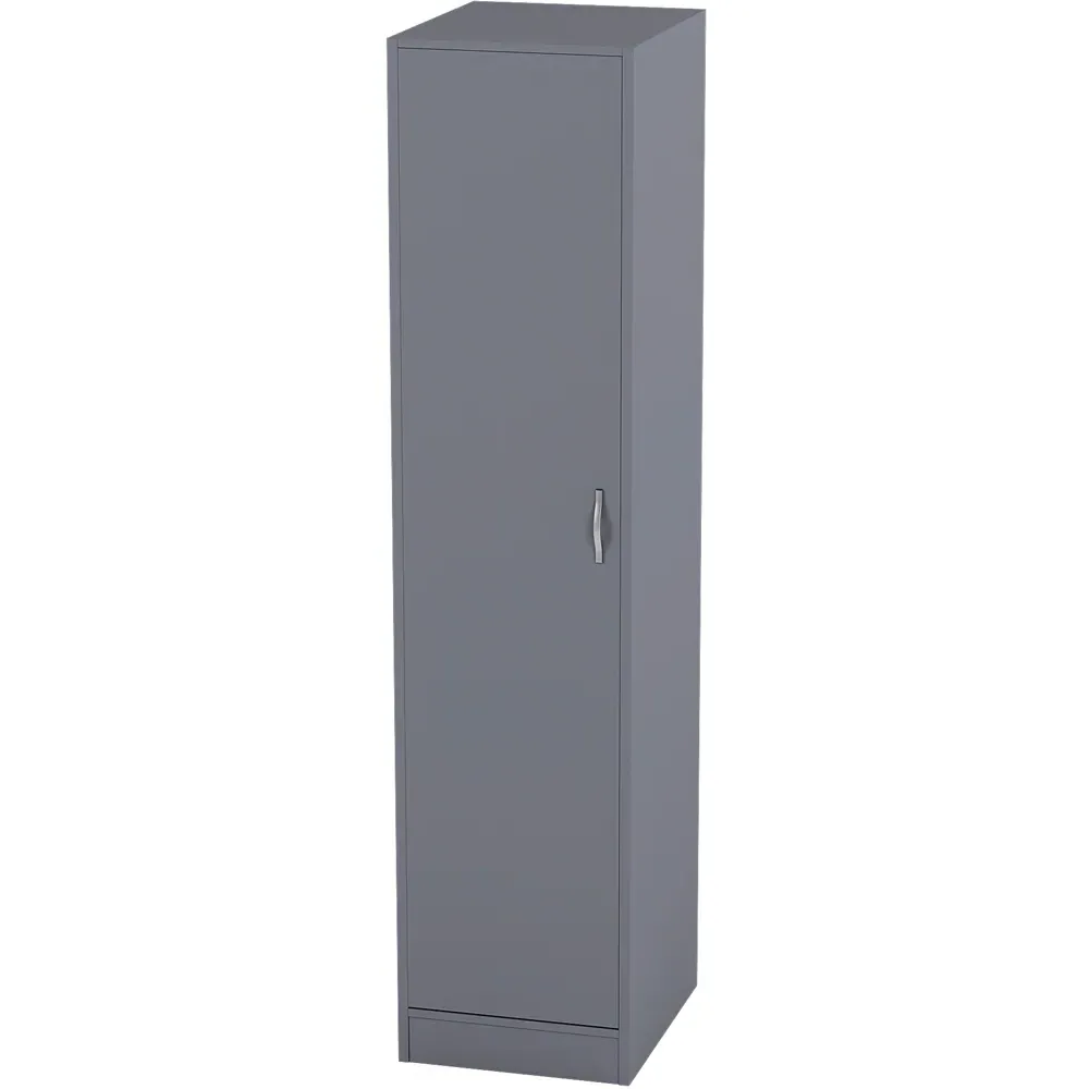 Riano Single Door Wardrobe - Grey