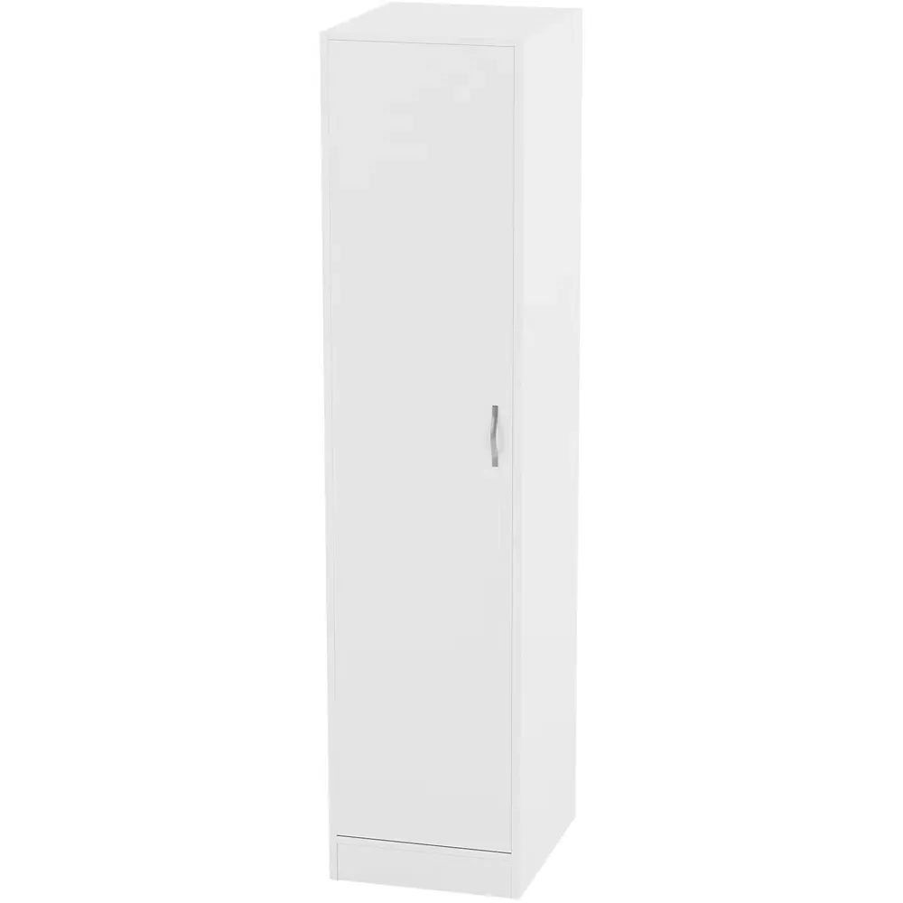 Riano Single Door Wardrobe - White