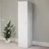 Riano Single Door Wardrobe - White