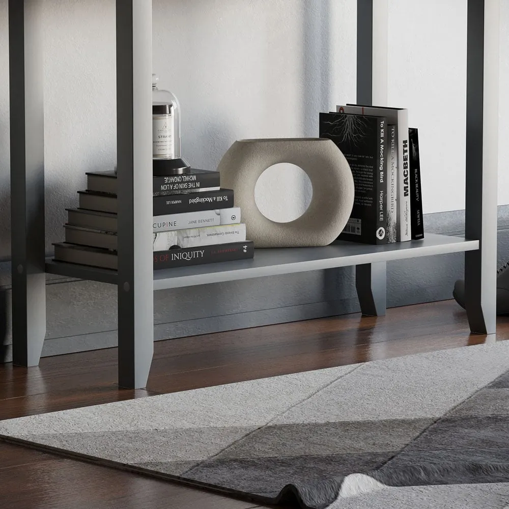 Windsor 2 Drawer Console Table - Grey