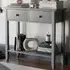 Windsor 2 Drawer Console Table - Grey