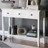 Windsor 3 Drawer Console Table - White