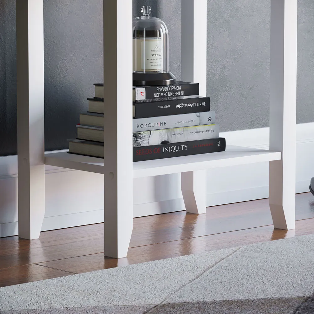 Windsor Single Drawer Console Table - White