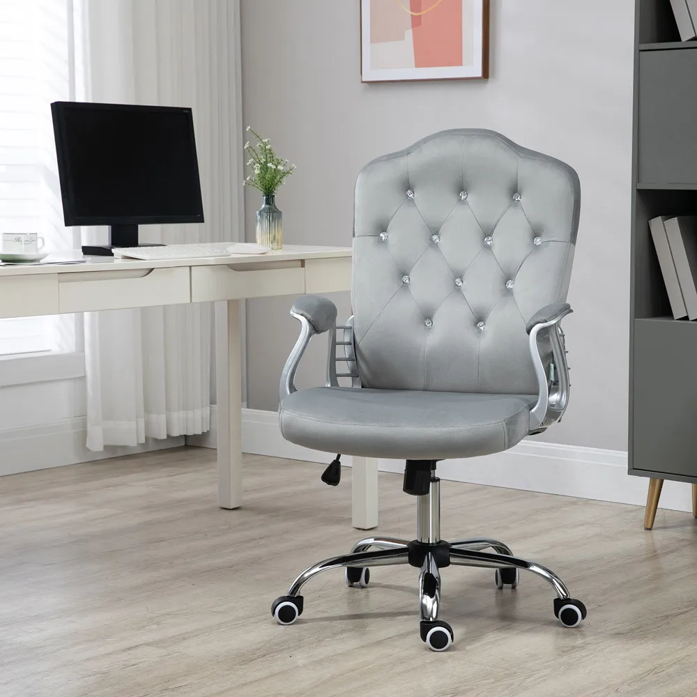 Vinsetto Adjustable Office Chair - Grey