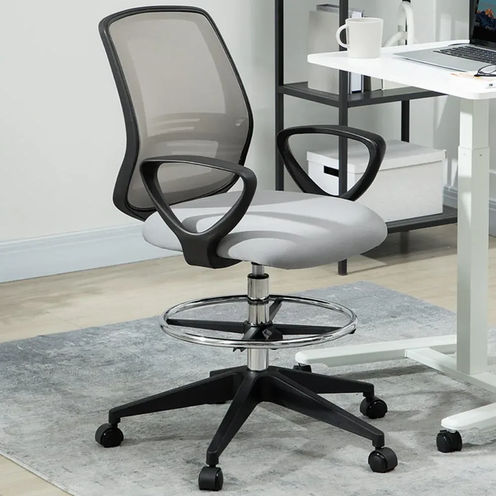 Vinsetto Adjustable Tall Office Chair - Grey image
