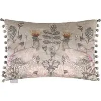 Ahura Feather Cushion - Bronze