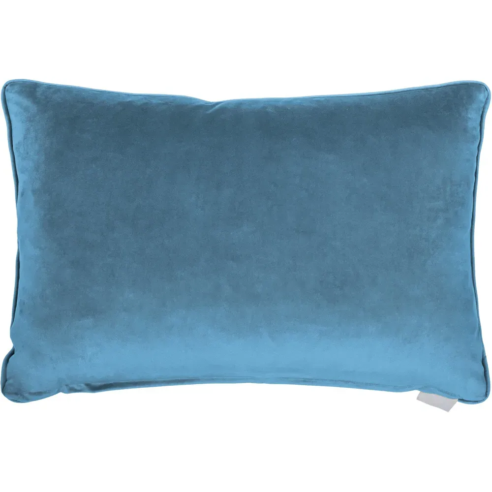 Alston Feather Cushion - Blue