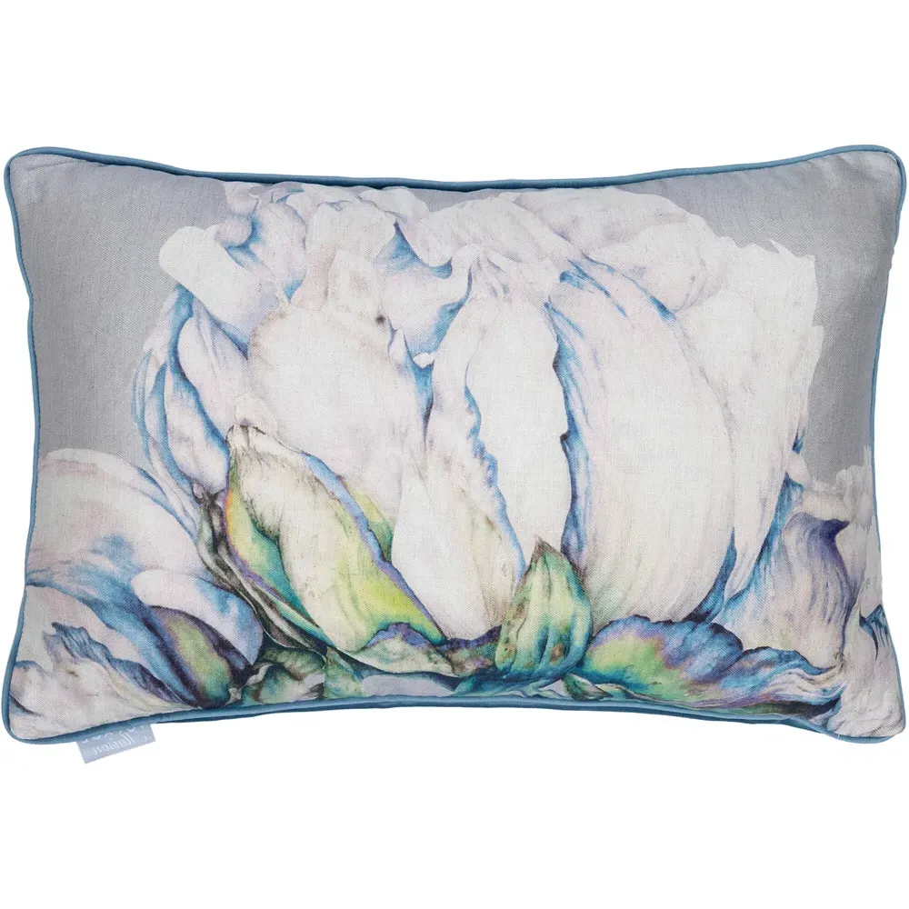 Alston Feather Cushion - Blue image