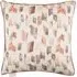 Arwen Rosewater Printed Feather Cushion 50x50cm - Pink
