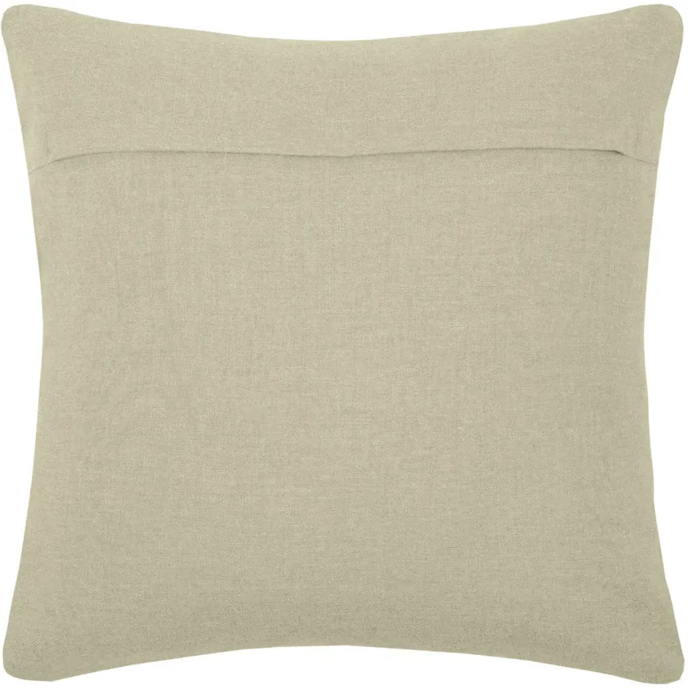 Bodhi Square Cushion with Feather Fill - Quartz, Cotton