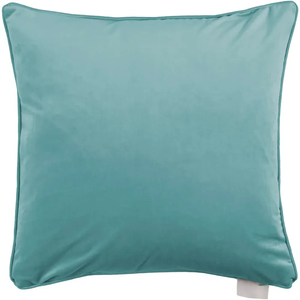 Carrara Ocean Printed Feather Cushion 50x50cm - Blue